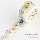 Candy Poetry The Flower Collection Masking Tape Sets
