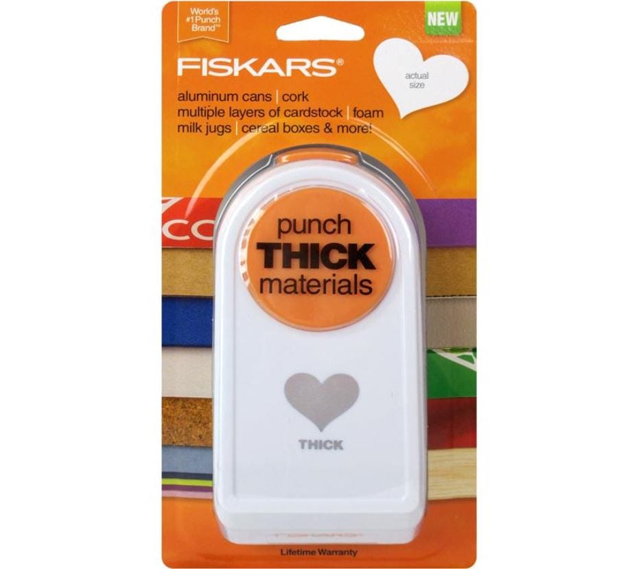 Fiskars Punch Thick Heart 1