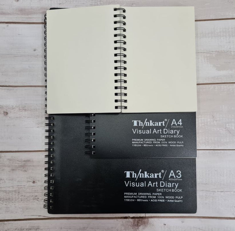 Thinkart Sketch Book Premium Drawing Paper 60 Sheets
