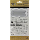 Momenta Art-C Thinking of You Stamp & Die-Cut Set