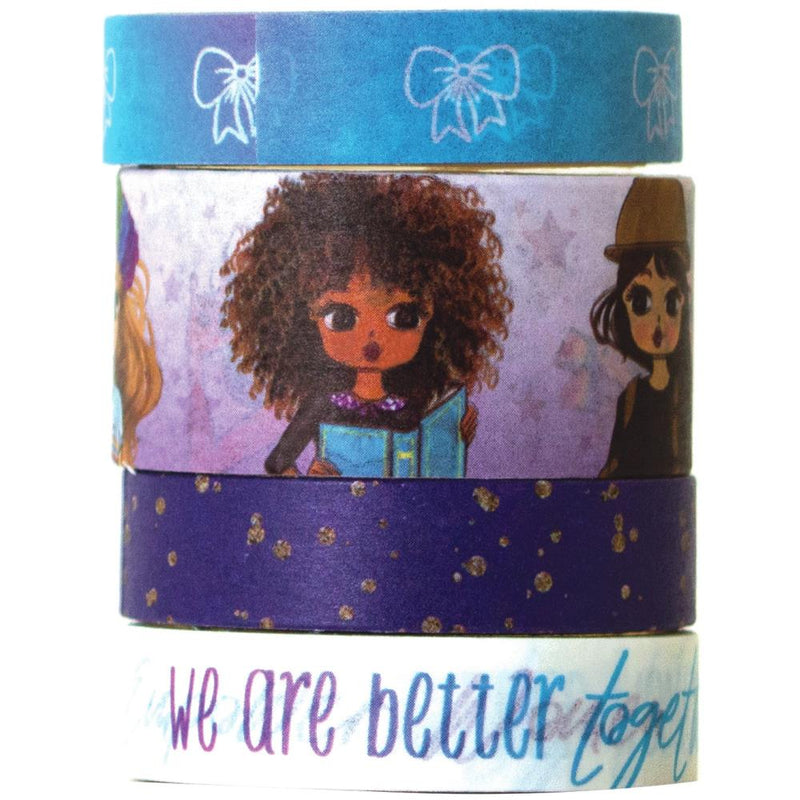 Paper House This Is Us Planner Girl Washi Tape 4/Pkg