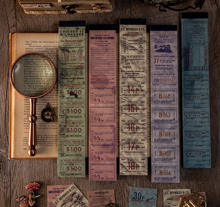 Vintage Tickets Perforated Ephemera Pad (Stubs, Tickets and More)