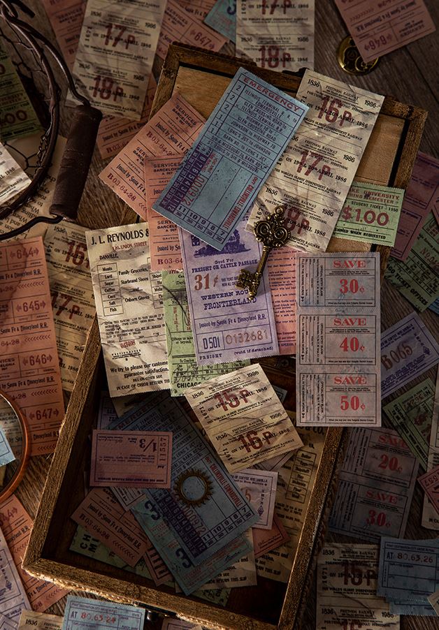 Vintage Tickets Perforated Ephemera Pad (Stubs, Tickets and More)