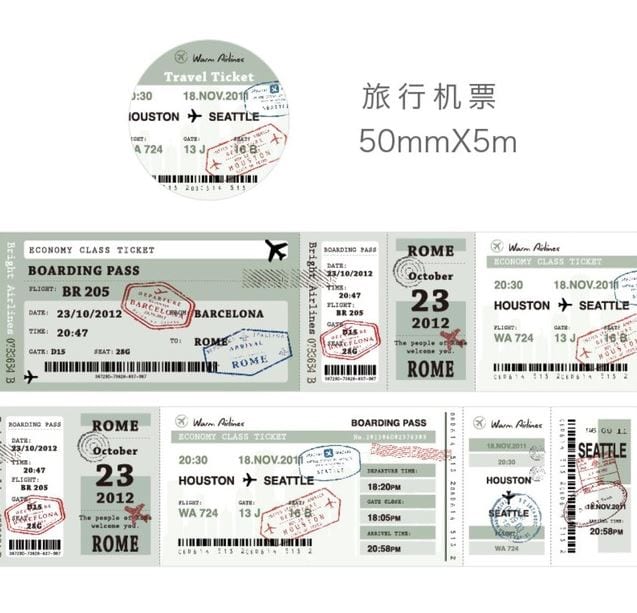 Simno Ticket Tapes Collection