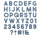 Sizzix Alphanumeric Bold by Tim Holtz Thinlits Die Set 80PK