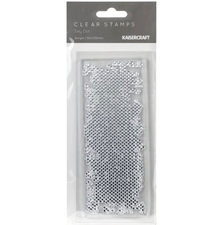 Kaisercraft Tiny Dots Texture Clear Stamps 2