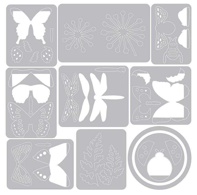 Sizzix Tiny Nature Thinlits Die