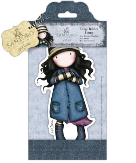 Gorjuss Toadstools Santoro Large Rubber Stamps