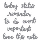 Recollections Planner Notes Today Status Cutting Dies