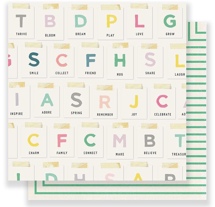 Crate Paper Together Maggie Holmes Bloom Double-Sided Cardstock 12