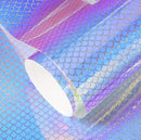 Translucent Opal Holographic Vinyl 12" x 12" or 12" x 36"