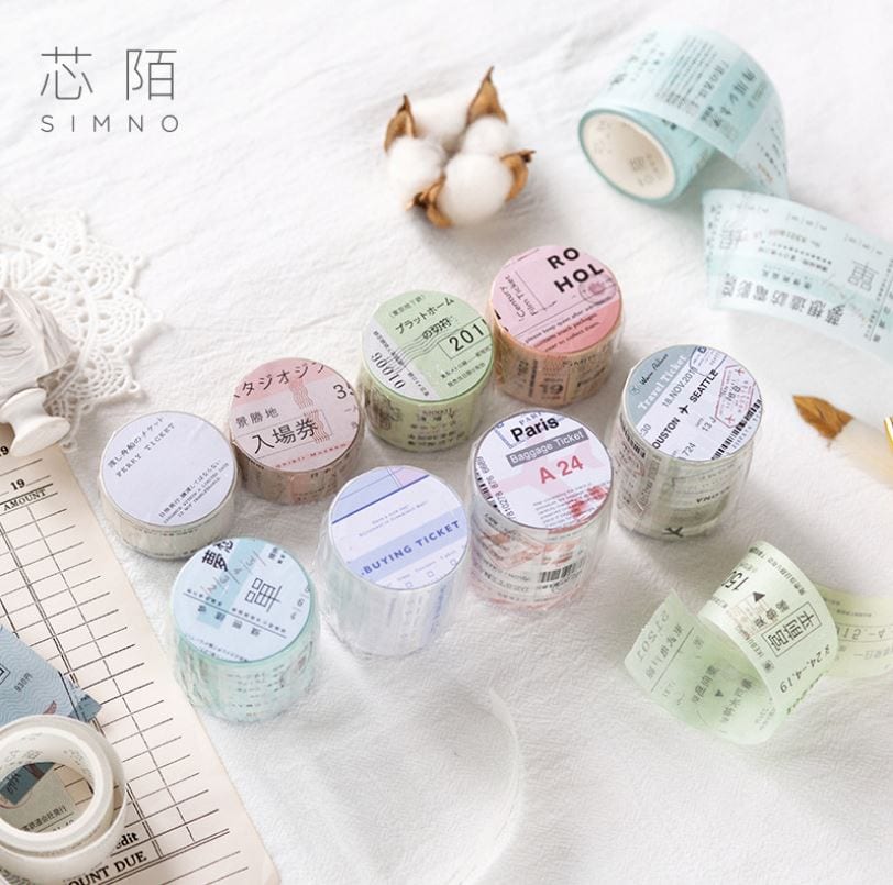 Simno Ticket Tapes Collection