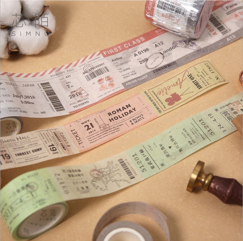 Simno Ticket Tapes Collection