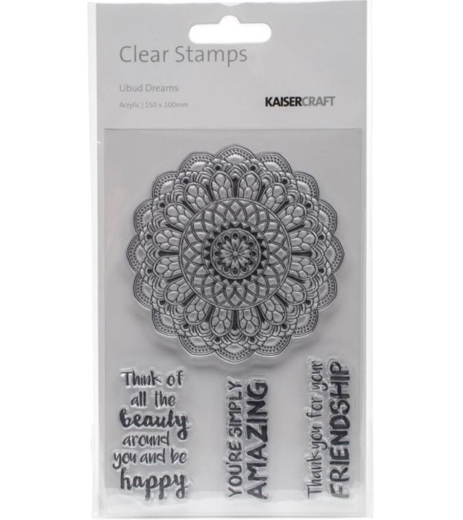 Kaisercraft Ubud Dreams Clear Stamps 6