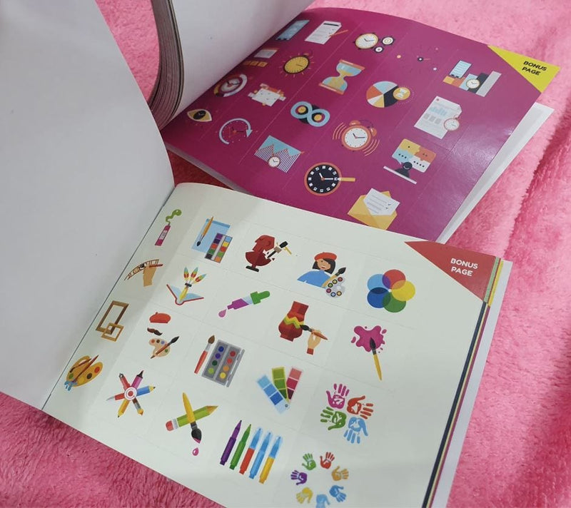 Ultimate Sticker Collection Sticker Book 400+ Stickers (30 pages)