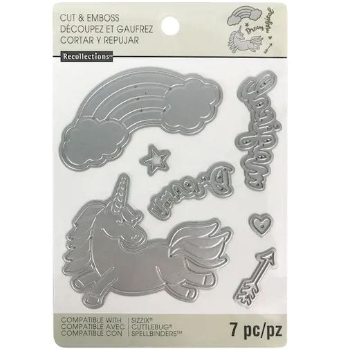 Recollections Unicorn Cut & Emboss Dies
