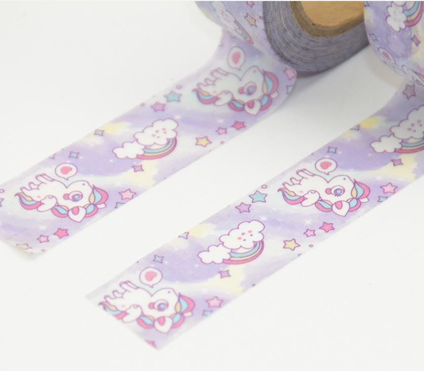 Unicorns and Rainbows Washi Tape 15mm x 10m