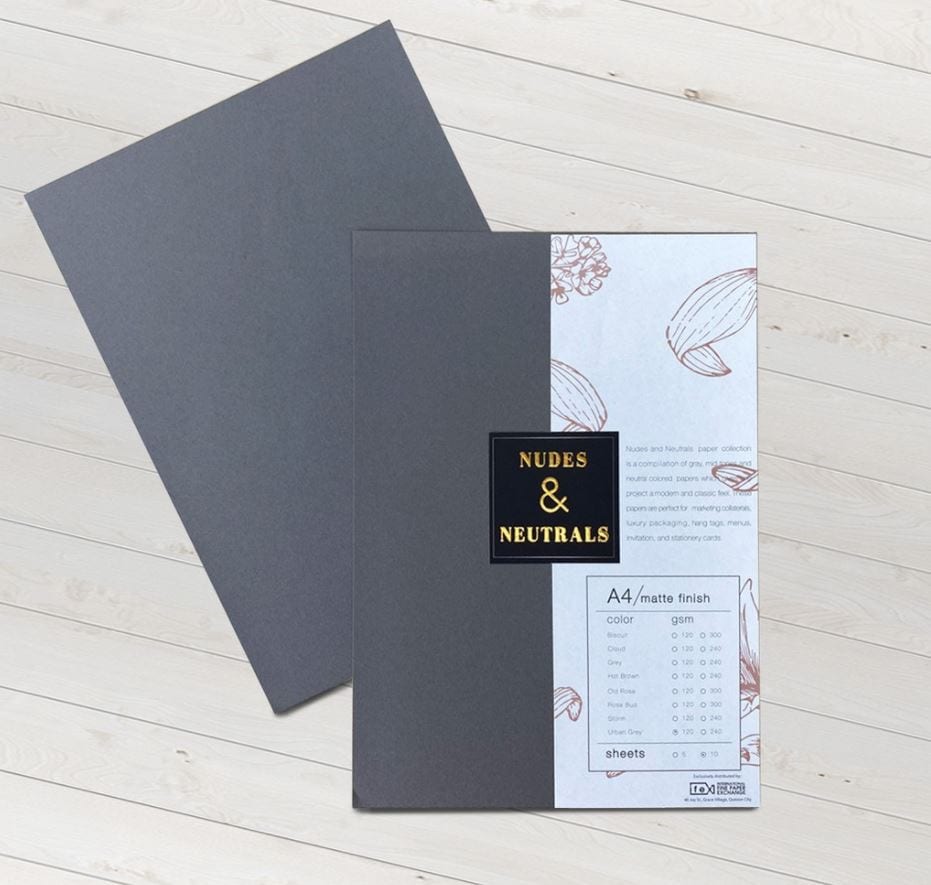 Nudes and Neutrals Specialty Paper 120gsm/ 240gsm / 300gsm A4 Size