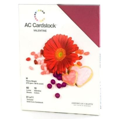 American Crafts Valentine's Cardstock Pack