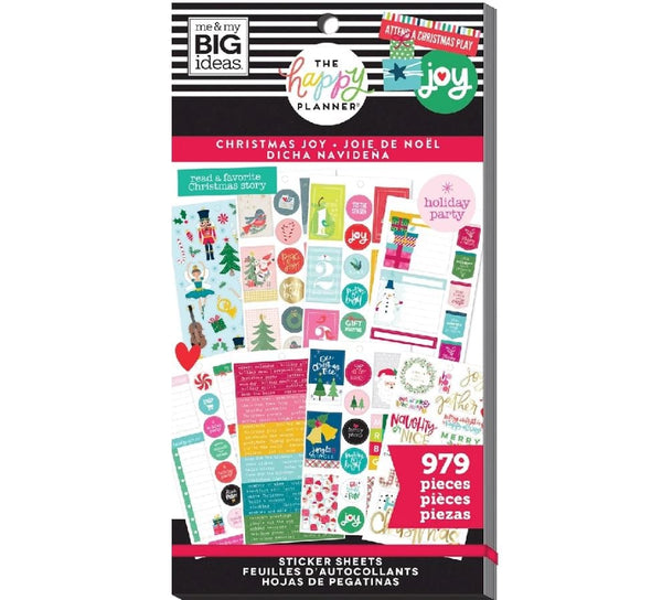 Me and My Big Ideas Christmas Joy Happy Planner Value Pack Stickers
