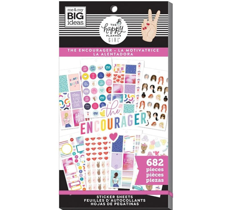 Me and My Big Ideas Encourager Happy Planner Value Pack Stickers
