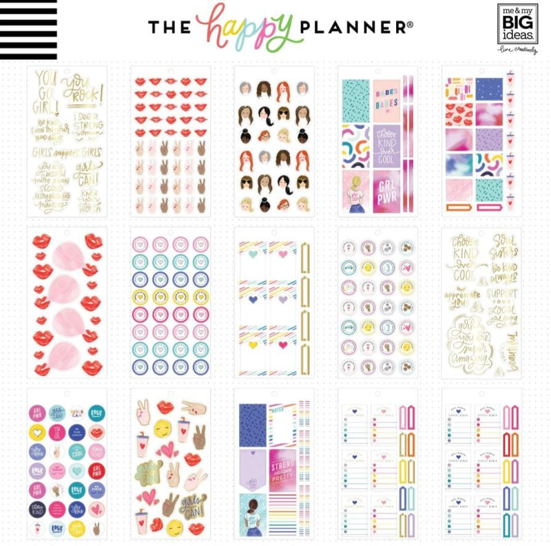 Me and My Big Ideas Encourager Happy Planner Value Pack Stickers