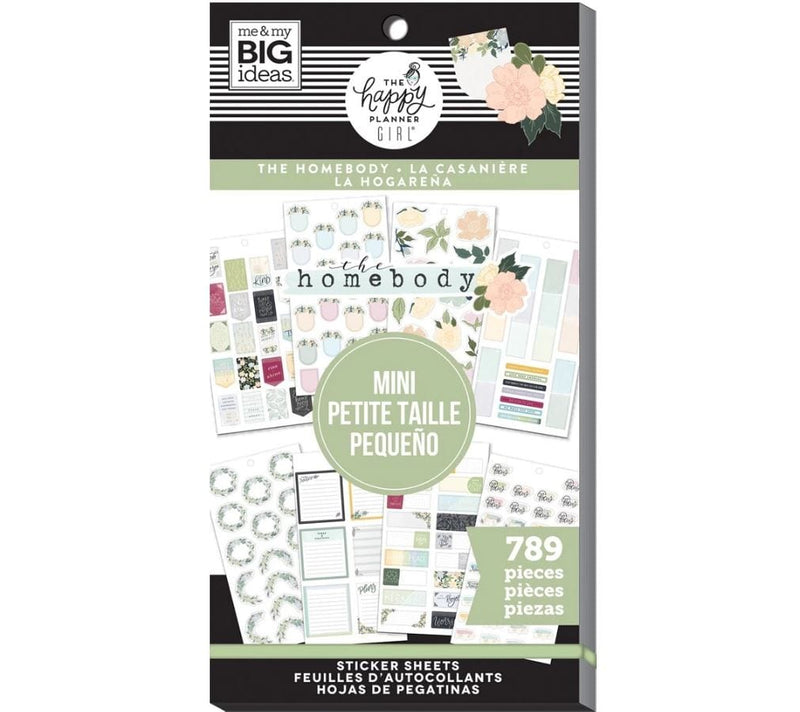 Me and My Big Ideas Homebody Mini Happy Planner Value Pack StickersX