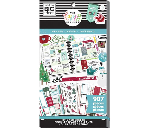 Me and My Big Ideas Winter Happy Planner Value Pack Stickers
