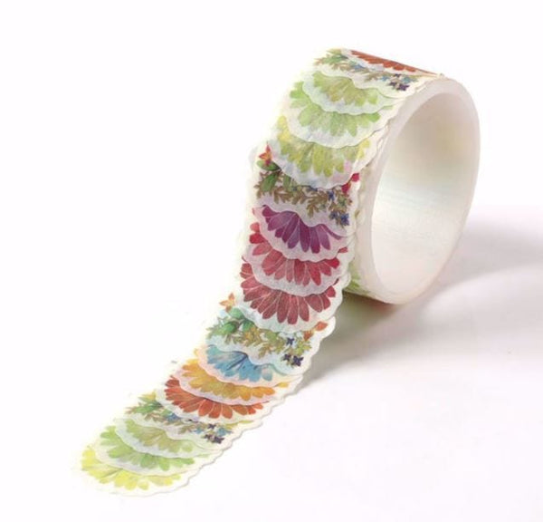 Various Flowers Peel Off Washi Tape 80pcs