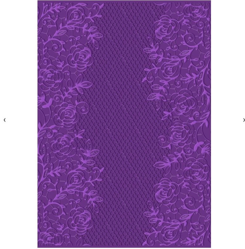 Crafter's Companion Venetian Lace Gemini 3D Embossing Folder 5