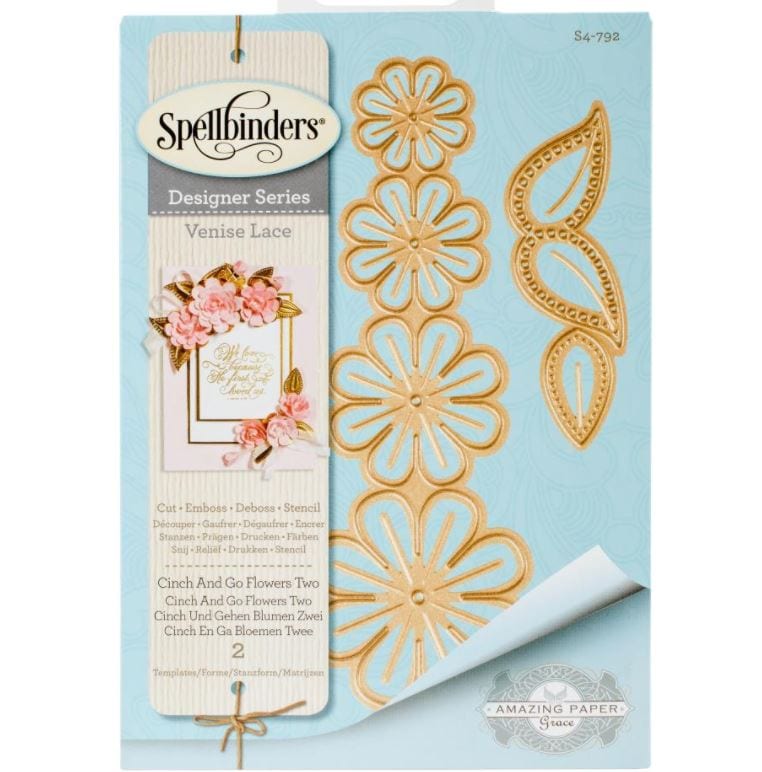 Spellbinders Venise Lace Shapeabilities Dies By Becca Feeken