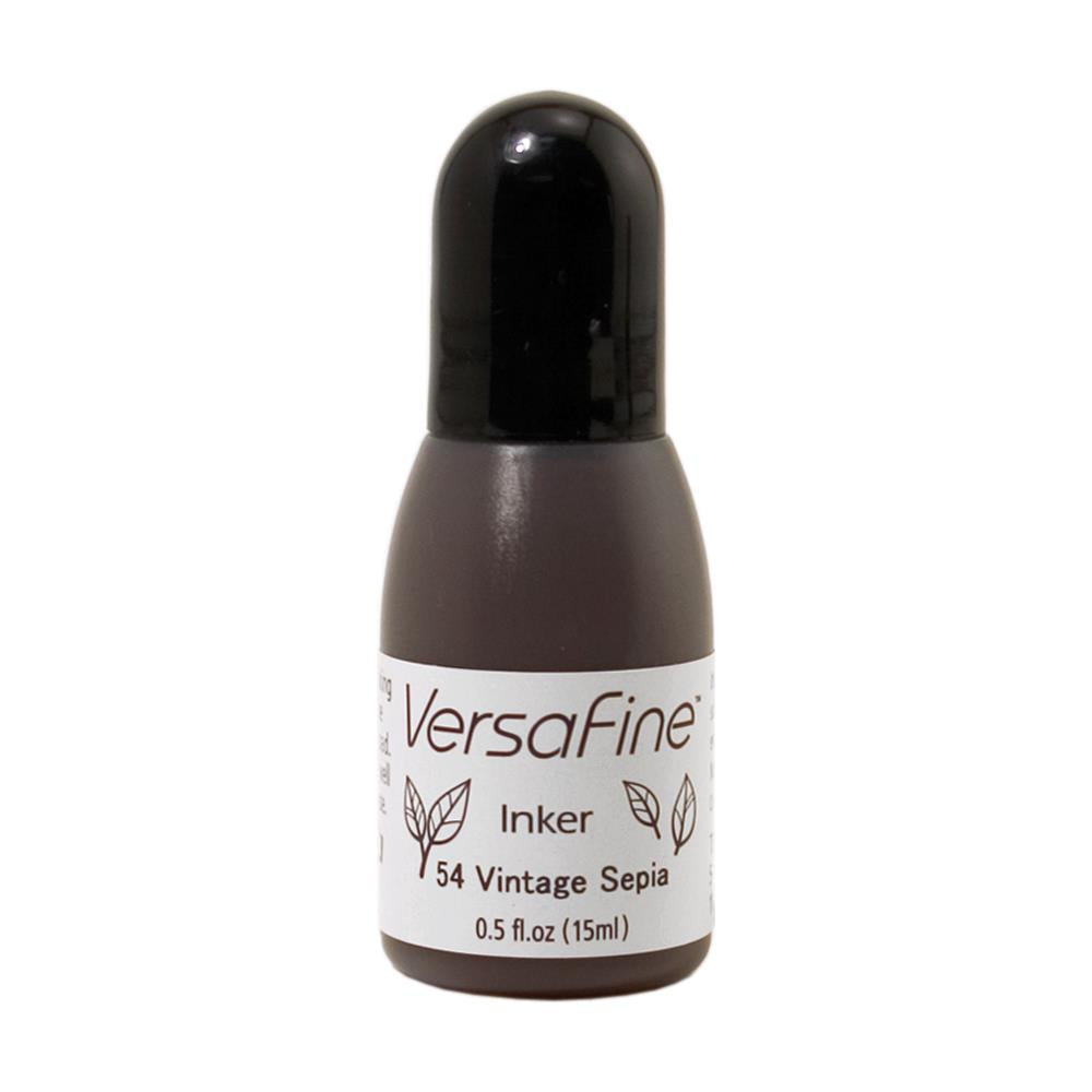 Tsukineko VersaFine Vintage Sepia Pigment Ink Refill