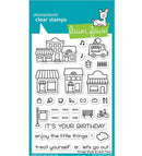 Lawn Fawn Village Shops Clear Stamps 4"x 6"