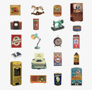MoCard Vintage Americana Retro Sticker Flakes Sets