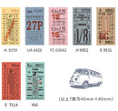 Vintage Bus/Train Tickets Paper Pads Mo Card