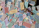 Vintage Bus/Train Tickets Paper Pads Mo Card