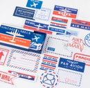 MoCard Vintage Labels Sticker Flakes in a Matchbox