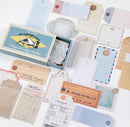 MoCard Vintage Labels Sticker Flakes in a Matchbox