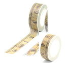 Vintage Measuring Tape Masking Tape 15mm x 10m