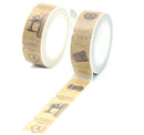 Vintage Tickets Masking Tape 15mm x 10m