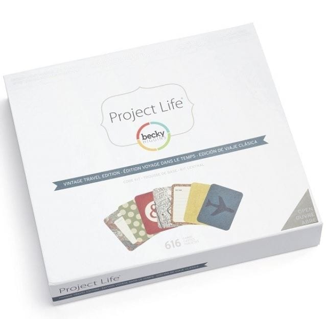 Project Life Vintage Travel Edition (Core Kit and Sampler Set Available)