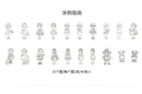 Moking Travel Fairy Tale House Vintage Dolls and Characters Sticker Flakes (40pcs)