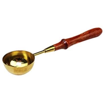 Vintage Melting Spoon for Wax