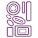 Sizzix Vintage Labels Thinlits Die Set 13PK by Tim Holtz