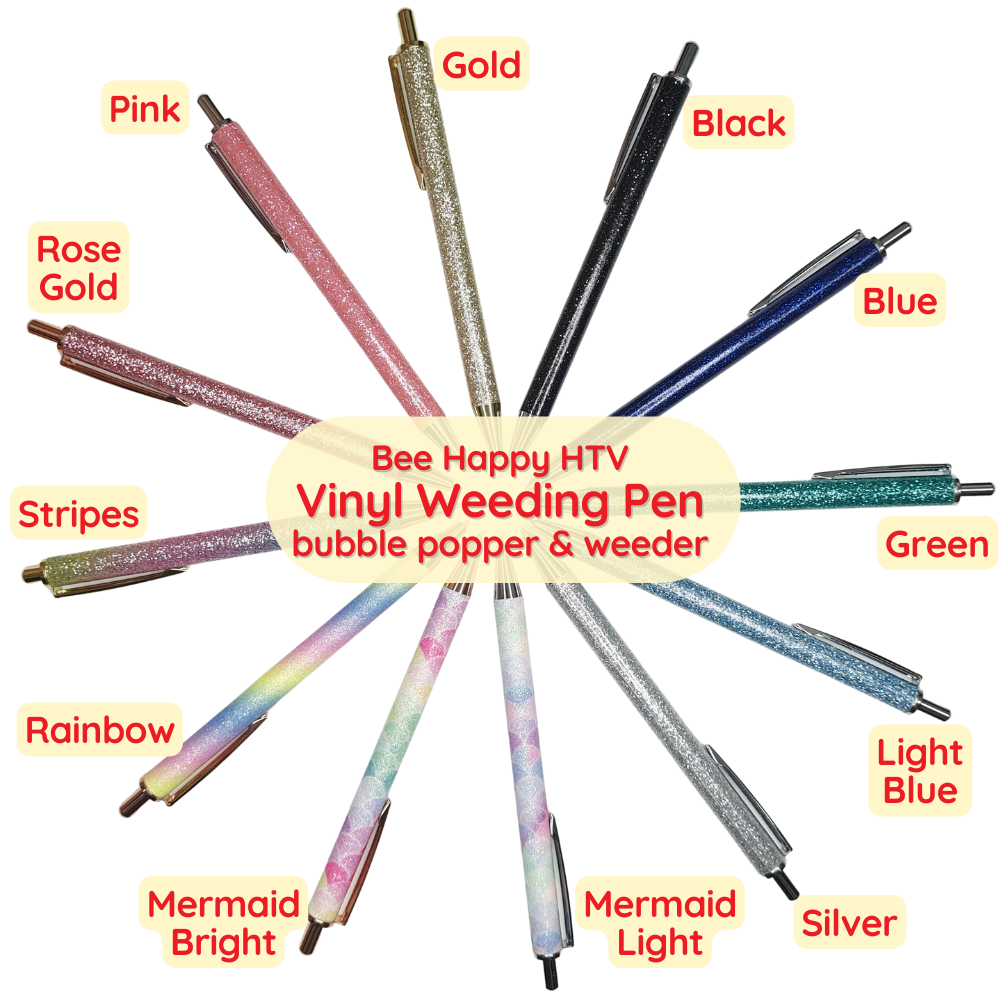 Bee Happy Precision Vinyl Weeding Pen and Bubble Popper