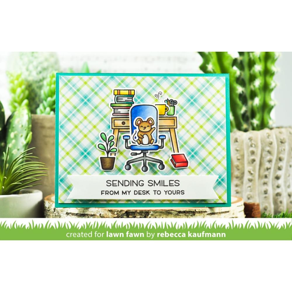Lawn Fawn Virtual Friends Add-On Clear Stamps 3