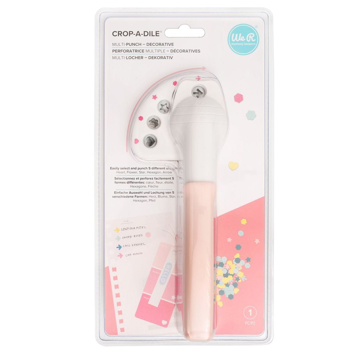 We R Memory Keepers Crop-a-dile Multi-Hole Punch Decorative