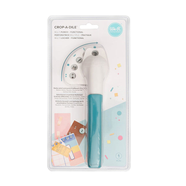We R Memory Keepers Crop-a-dile Multi-Hole Punch Functional