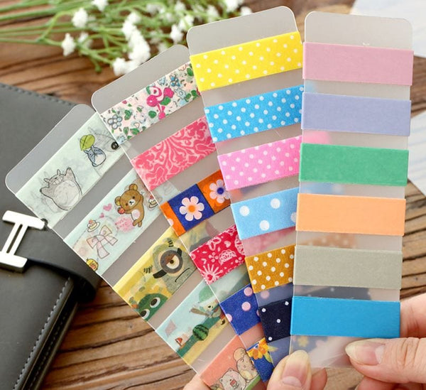 PVC Cards for Washi Tape Sampler / 6pcs