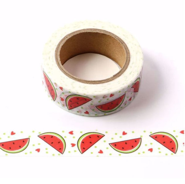 Watermelon Slices Washi Tape 15mm x 10m